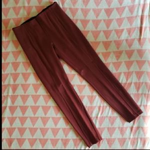 🌈 Rachel Zoe Brick Red Skinny Slacks
